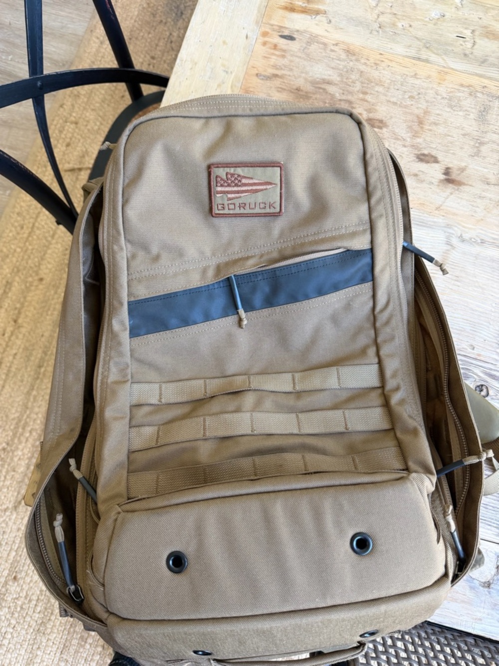 GORUCK Tan Tactical Everyday Backpack for Men